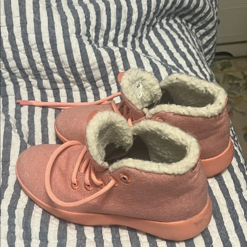 Allbirds Pink Fleece-Lined Sneakers - Picture 5 of 5